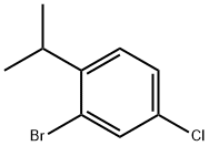 2-溴-4-氯异丙基苯,1369828-32-9,结构式