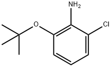 2-(叔丁氧基)-6-氯苯胺,1369877-65-5,结构式