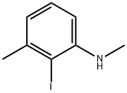 (2-Iodo-3-methyl-phenyl)-methyl-amine Structure