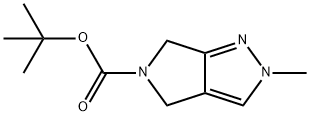 5-BOC-2-甲基-2,4,5,6-四氢吡咯并[3,4-C]吡唑, 1369921-82-3, 结构式