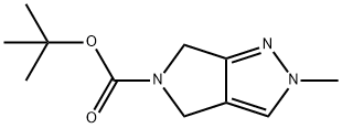 Pyrrolo[3,4-c]pyrazole-5(4H)-carboxylic acid, 2,6-dihydro-2-methyl-, 1,1-dimethylethyl ester|5-BOC-2-甲基-2,4,5,6-四氢吡咯并[3,4-C]吡唑