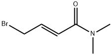 (E)-4-BROMO-N,N-DIMETHYLBUT-2-ENAMIDE Struktur