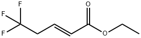 Ethyl 5,5,5-trifluoropent-2-enoate, 137131-12-5, 结构式