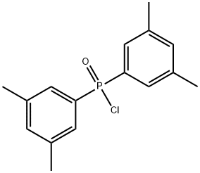 Phosphinic chloride, P,P-bis(3,5-dimethylphenyl)- 化学構造式