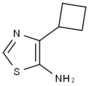 5-Amino-4-(cyclobutyl)thiazole Struktur