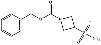 benzyl 3-sulfamoylazetidine-1-carboxylate Struktur