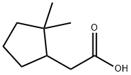 2-(2,2-dimethylcyclopentyl)acetic acid Structure