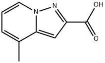 4-methylpyrazolo[1,5-a]pyridine-2-carboxylic acid Structure