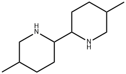 5,5'-ジメチル-2,2'-ビピペリジン 化学構造式