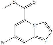 methyl 7-bromoimidazo[1,2-a]pyridine-5-carboxylate Structure