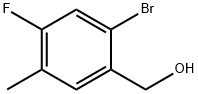 (2-bromo-4-fluoro-5-methylphenyl)methanol Structure