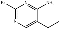 2-Bromo-4-amino-5-ethylpyrimidine Struktur