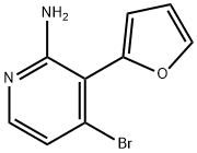 1381940-71-1 2-Amino-4-bromo-3-(2-furyl)pyridine