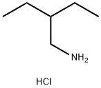 2-ETHYLBUTYLAMINE HYDROCHLORIDE 化学構造式