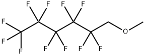 Methyl 1H,1H-perfluorohexyl ether Struktur