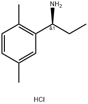 (1S)-1-(2,5-DIMETHYLPHENYL)PROPYLAMINE HYDROCHLORIDE Structure