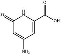 4-amino-6-hydroxypyridine-2-carboxylic acid Struktur