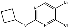 1399479-85-6 4-Chloro-5-bromo-2-(cyclobutoxy)pyrimidine