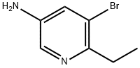 3-Amino-5-bromo-6-ethylpyridine Struktur