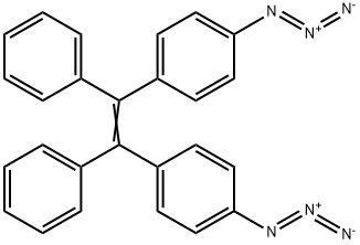[1,2-二苯基-1,2-二(4-叠氮苯基]乙烯,1401426-83-2,结构式
