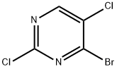 4-溴-2,5-二氯嘧啶 结构式