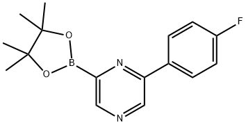 1402172-96-6 6-(4-Fluorophenyl)pyrazine-2-boronic acid pinacol ester