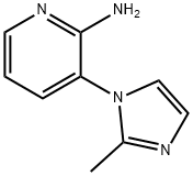 3-(2-METHYL-1H-IMIDAZOL-1-YL)PYRIDIN-2-AMINE 结构式