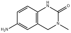6-amino-3,4-dihydro-3-methyl-2(1H)-Quinazolinone Struktur