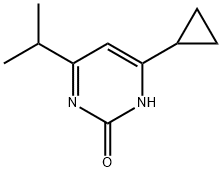 2-Hydroxy-4-cyclopropyl-6-(iso-propyl)pyrimidine Structure
