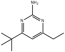 2-amino-4-ethyl-6-(tert-butyl)pyrimidine Structure