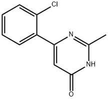 4-hydroxy-6-(2-chlorophenyl)-2-methylpyrimidine|