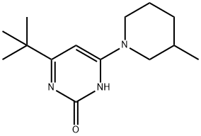 2-hydroxy-4-(3-methylpiperidin-1-yl)-6-(tert-butyl)pyrimidine|