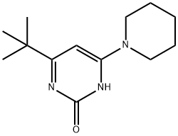 2-hydroxy-4-(piperidin-1-yl)-6-(tert-butyl)pyrimidine,1412956-86-5,结构式