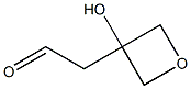 2-(3-hydroxyoxetan-3-yl)acetaldehyde Structure