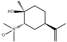 Cyclohexanol, 2-(dimethyloxidoamino)-1-methyl-4-(1-methylethenyl)-, (1S,2S,4R)-,1415961-21-5,结构式