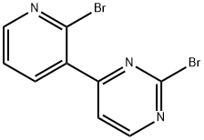2-Brom-3-(2-bromopyrimidin-4-yl)pyridine,1417518-06-9,结构式