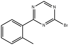 2-Bromo-4-(2-tolyl)-1,3,5-triazine Structure