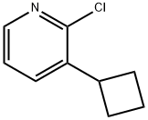 2-Chloro-3-(cyclobutyl)pyridine,1417519-36-8,结构式