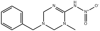 1,3,5-Triazin-2-amine, 1,4,5,6-tetrahydro-1-methyl-N-nitro-5-(phenylmethyl)-|噻虫嗪杂质7