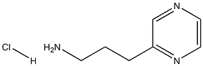 3-(吡嗪-2-基)丙-1-胺盐酸盐,1423031-81-5,结构式