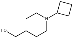 (1-Cyclobutylpiperidin-4-yl)methanol,1425972-60-6,结构式