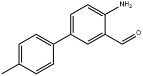 4-Amino-4'-methylbiphenyl-3-carbaldehyde,1426813-46-8,结构式