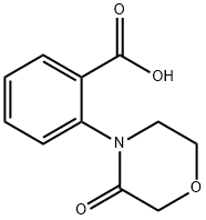 2-(3-oxomorpholin-4-yl)benzoic acid|