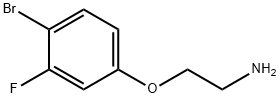 2-(4-Bromo-3-fluorophenoxy)ethan-1-amine Structure