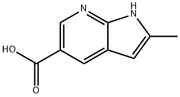 2-methyl-1H-pyrrolo[2,3-b]pyridine-5-carboxylic acid|2-methyl-1H-pyrrolo[2,3-b]pyridine-5-carboxylic acid