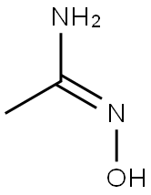 (E)-N'-Hydroxyacetimidamide 结构式