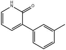 2-Hydroxy-3-(3-tolyl)pyridine 结构式