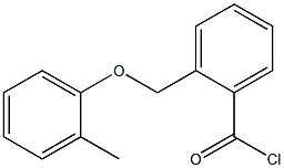 Benzoyl chloride, 2-[(2-methylphenoxy)methyl]- Struktur