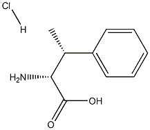 (2R,3R)-2-Amino-3-phenyl-butyric acid hydrochloride,143251-57-4,结构式