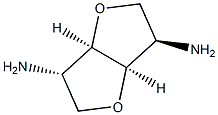 (3R,3aR,6S,6aR)-hexahydrofuro[3,2-b]furan-3,6-diamine,143396-56-9,结构式